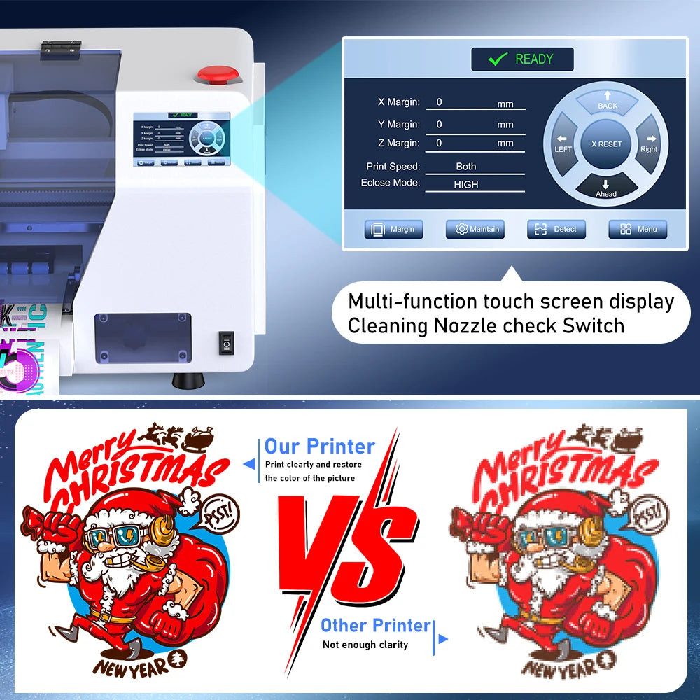 All in one Printer for Clother Tshirt DTF Printing Machine