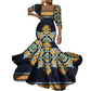 African Mermaid Dress, Ankara Gown, African maxi mermaid, African prom dress, African prom 2024