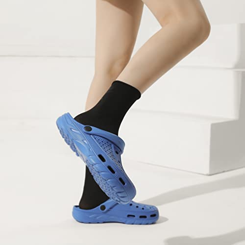 Women and Men Orthopedic Clogs Arch Support Garden Shoes Sandals Slippers with Plantar Fasciitis Feet Insoles,Sweet Pink,9.5-10.5 Women/7.5-8.5 Men