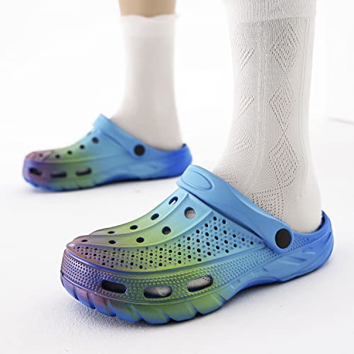 Women and Men Orthopedic Clogs Arch Support Garden Shoes Sandals Slippers with Plantar Fasciitis Feet Insoles,Sweet Pink,9.5-10.5 Women/7.5-8.5 Men
