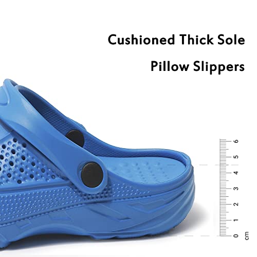 Women and Men Orthopedic Clogs Arch Support Garden Shoes Sandals Slippers with Plantar Fasciitis Feet Insoles,Sweet Pink,9.5-10.5 Women/7.5-8.5 Men