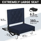Sheenive Stadium Seats for Bleachers with Back Support, Bleacher Seats with Backs and Cushion Wide, Padded Portable Folding Comfort Stadium Chair with Shoulder Strap, Perfect for Sports Events