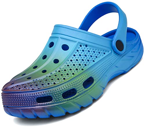 Women and Men Orthopedic Clogs Arch Support Garden Shoes Sandals Slippers with Plantar Fasciitis Feet Insoles,Sweet Pink,9.5-10.5 Women/7.5-8.5 Men