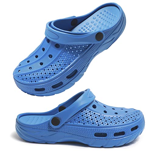 Women and Men Orthopedic Clogs Arch Support Garden Shoes Sandals Slippers with Plantar Fasciitis Feet Insoles,Sweet Pink,9.5-10.5 Women/7.5-8.5 Men