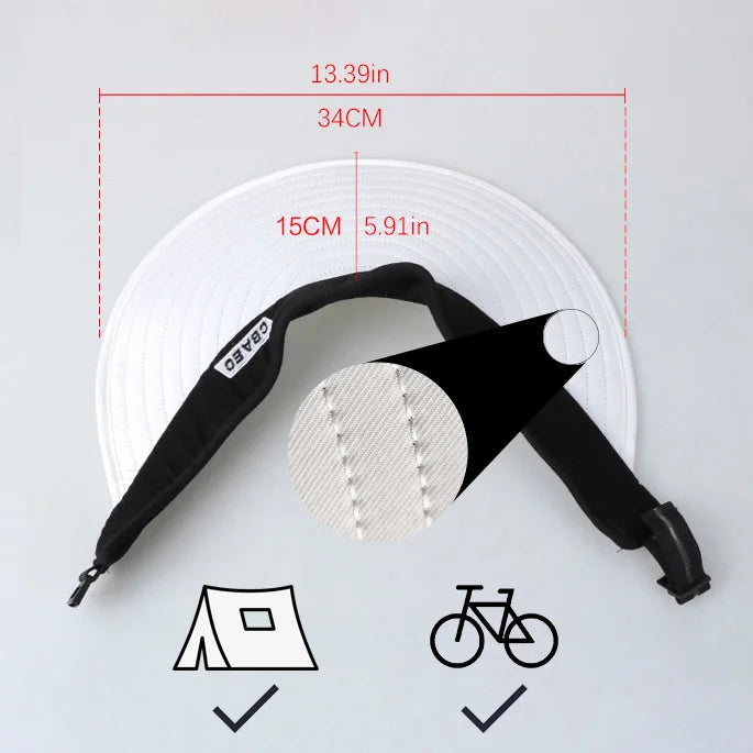 Women’s Summer Sun Hat – Wide Brim Beach Hat with UV Protection