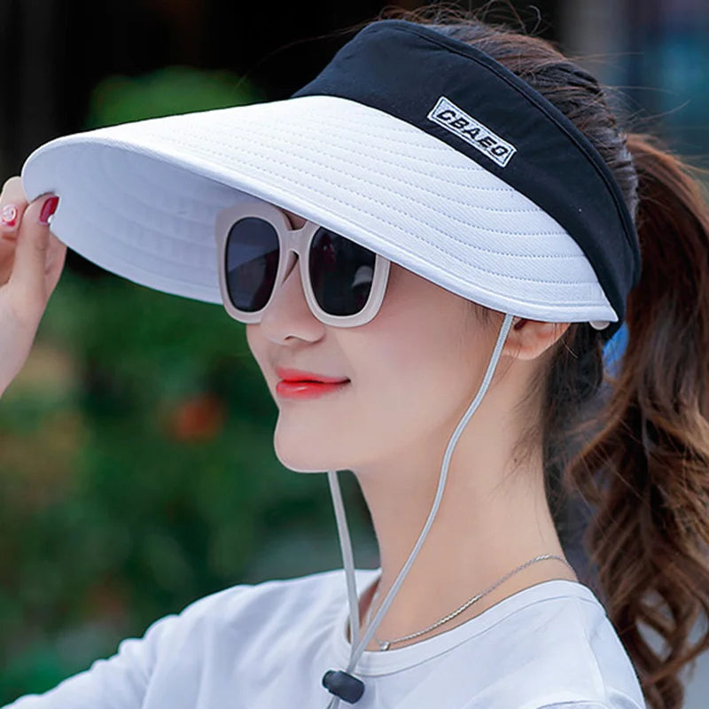 Women’s Summer Sun Hat – Wide Brim Beach Hat with UV Protection