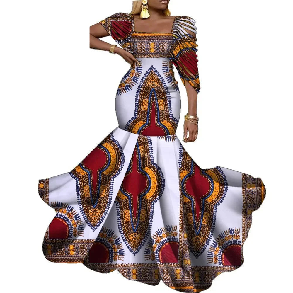 African Mermaid Dress