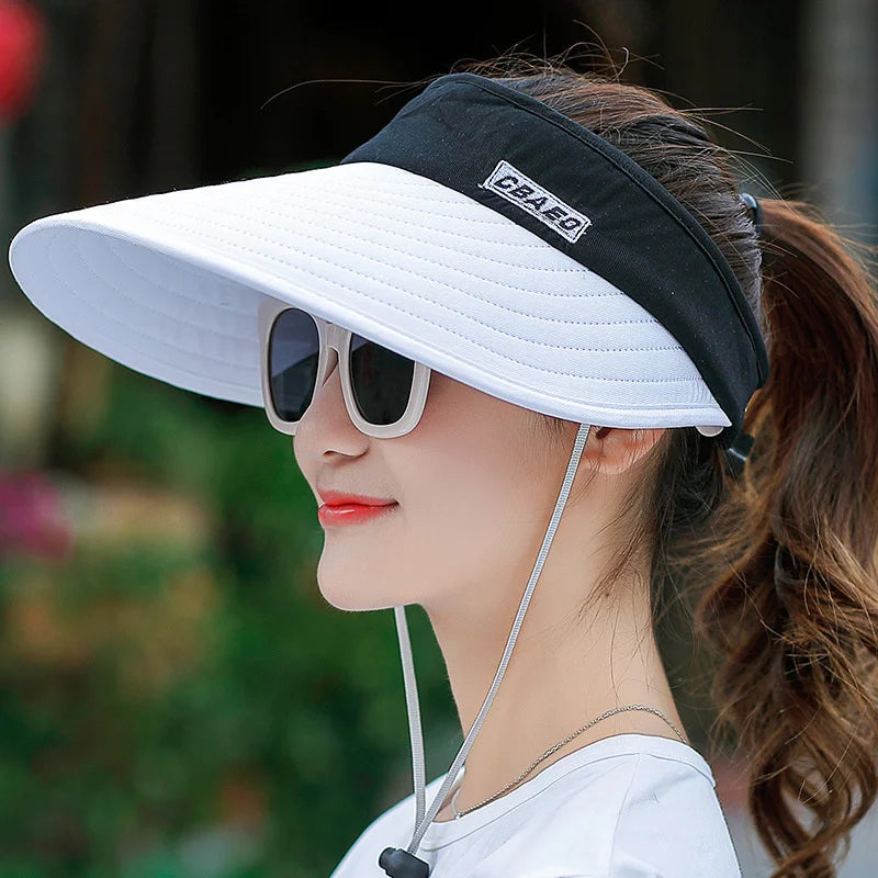 Women’s Summer Sun Hat – Wide Brim Beach Hat with UV Protection