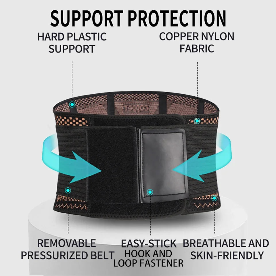 Copper Back Brace