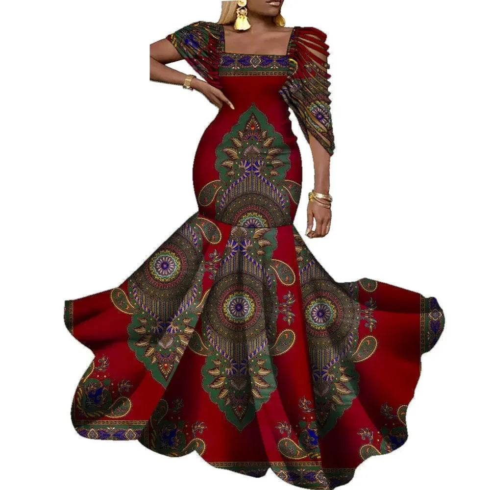 African Mermaid Dress