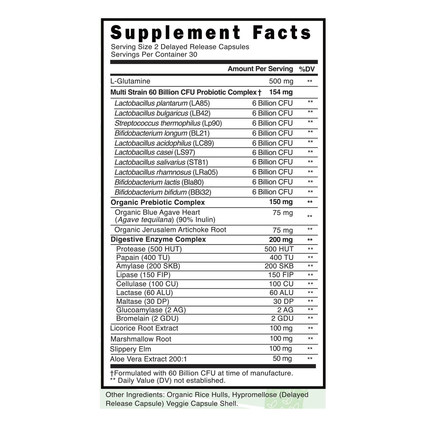 LiveGood Probiotic Gut Support