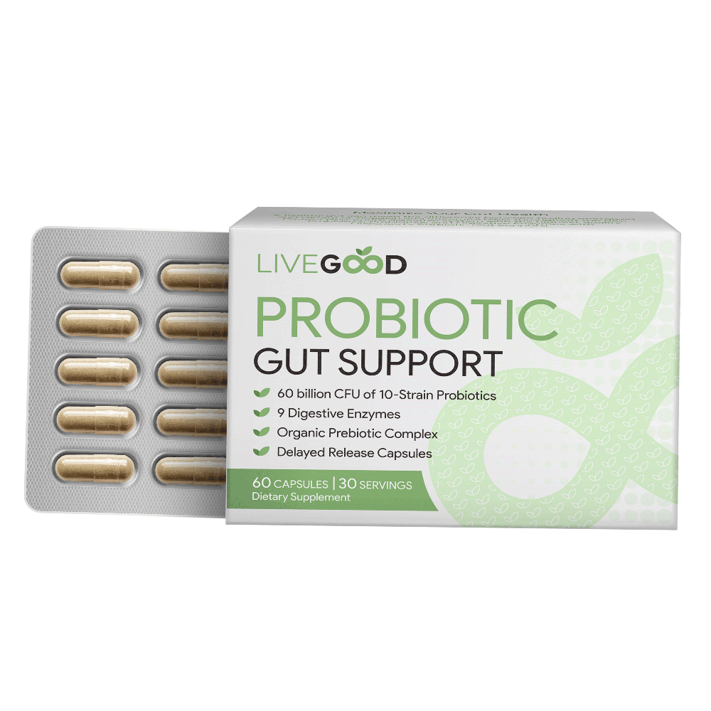 LiveGood Probiotic Gut Support