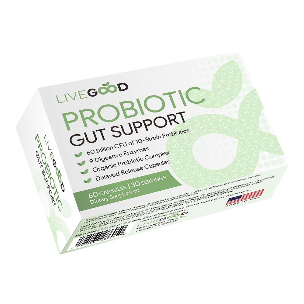 LiveGood Probiotic Gut Support
