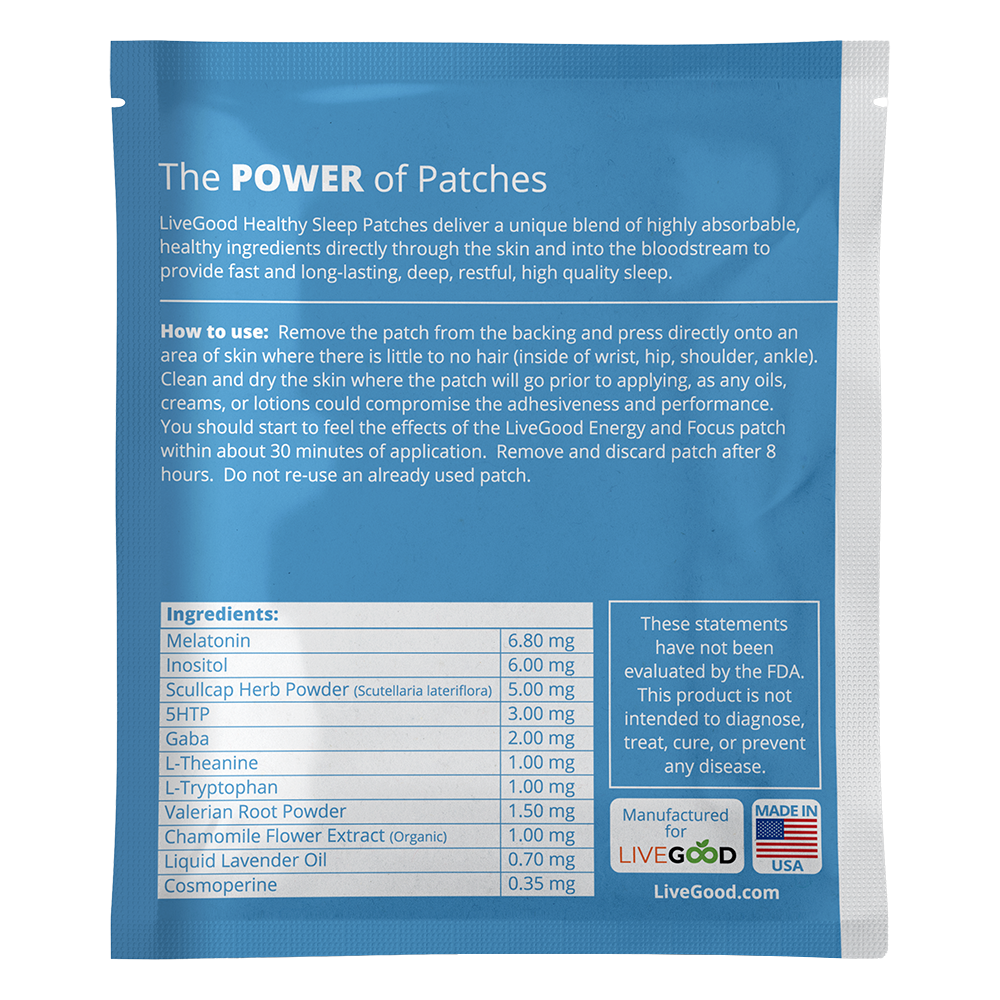 LiveGood Sleep Patches