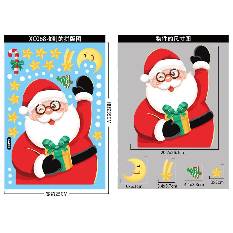 2025 Wooden Christmas Door Hanging Ornaments โ Festive Wall & Door Decor for Home, Merry Christmas & Happy New Year