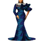 Mermaid Dress, Ankara Gown, African maxi mermaid dress, African prom dress, African prom 2024