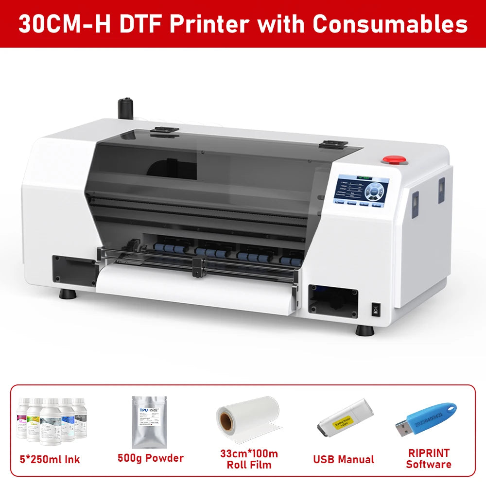 All in one Printer for Clother Tshirt DTF Printing Machine