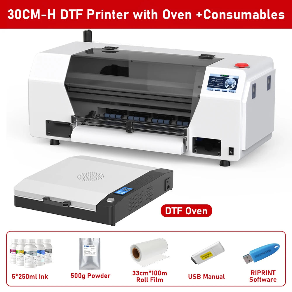 All in one Printer for Clother Tshirt DTF Printing Machine
