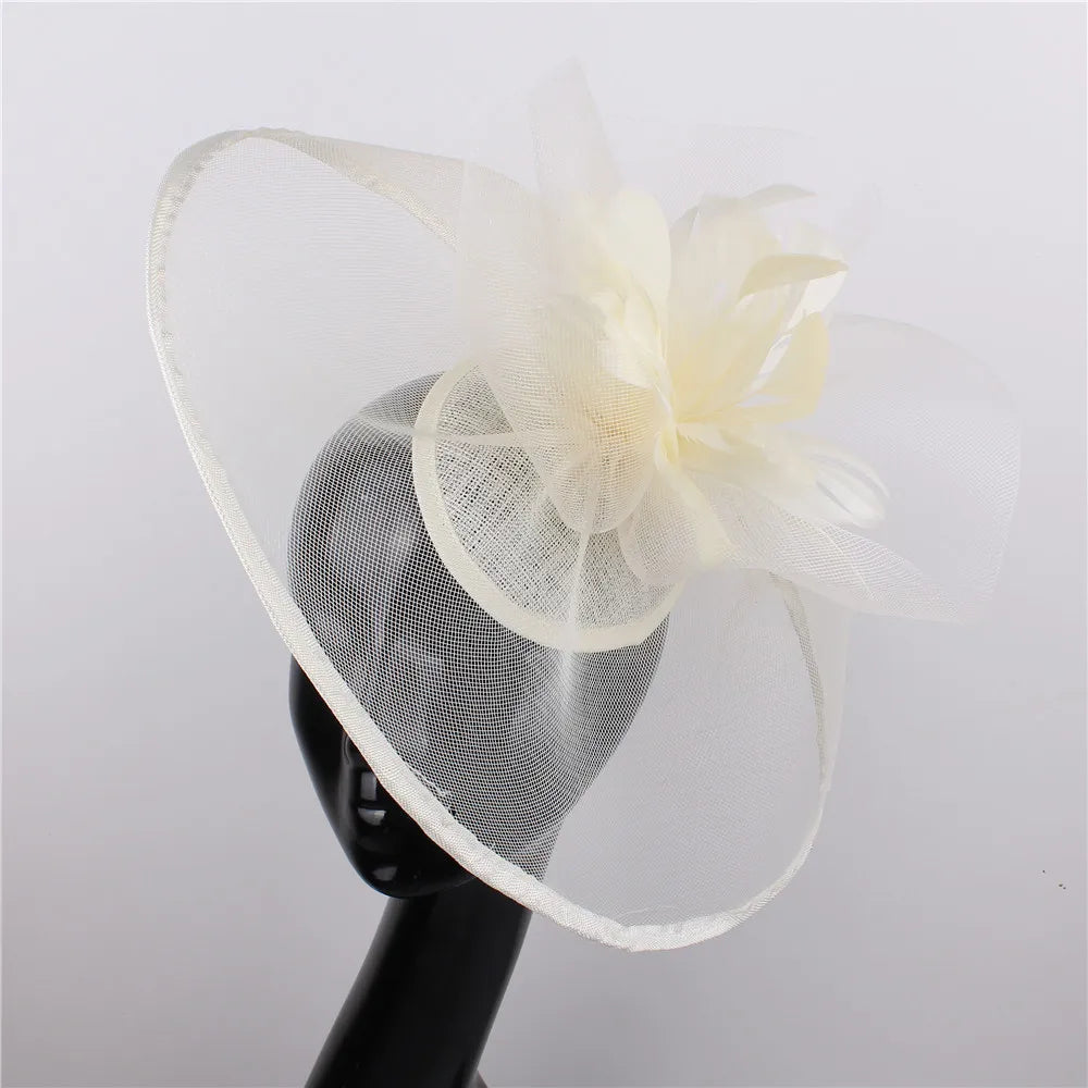 Purple Fascinator Hat for Women β Elegant Bow Headwear for Weddings, Kentucky Derby, Royal Ascot & Bridal Events