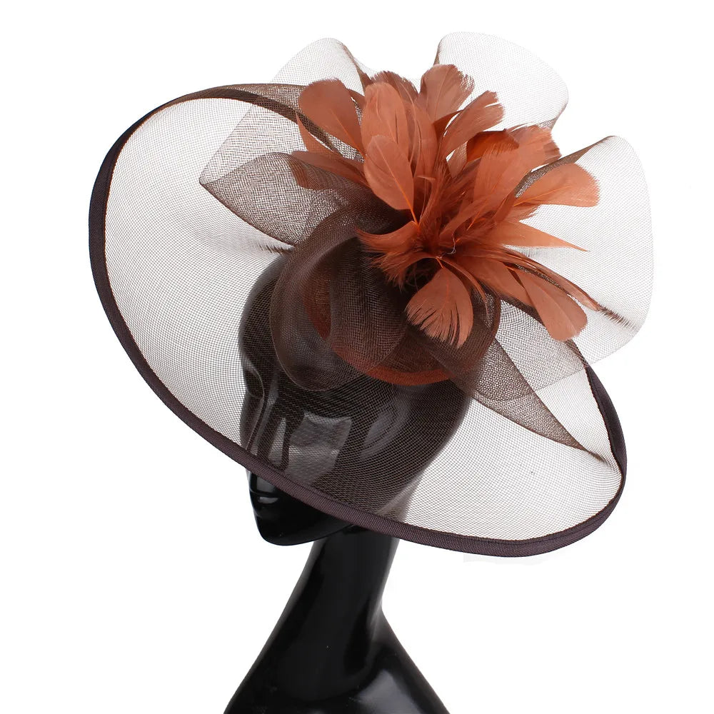 Purple Fascinator Hat for Women β Elegant Bow Headwear for Weddings, Kentucky Derby, Royal Ascot & Bridal Events