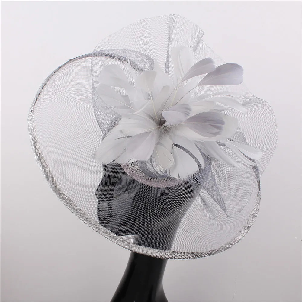Purple Fascinator Hat for Women β Elegant Bow Headwear for Weddings, Kentucky Derby, Royal Ascot & Bridal Events