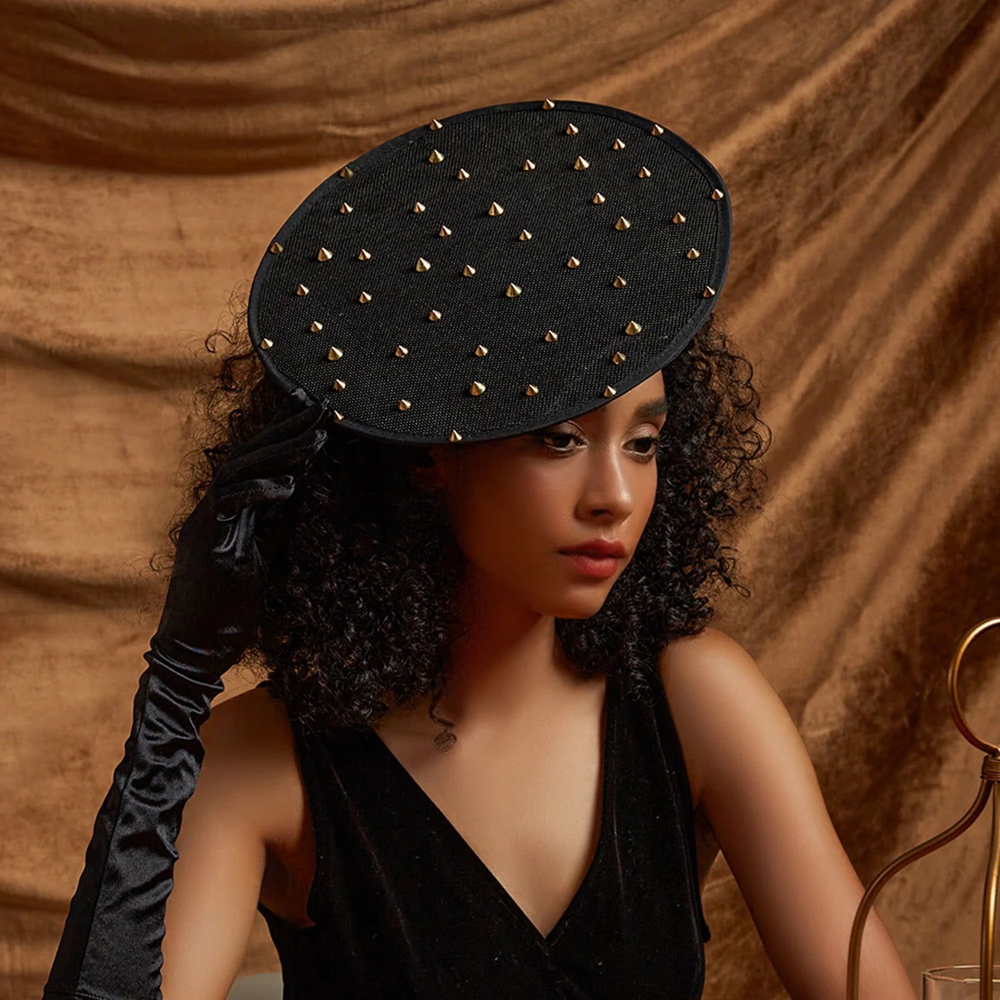 Elegant Flower Mesh Fascinator Hat with Pearls – Women’s Derby Headpiece, Wedding Cocktail Tea Party Hair Accessory with Headband