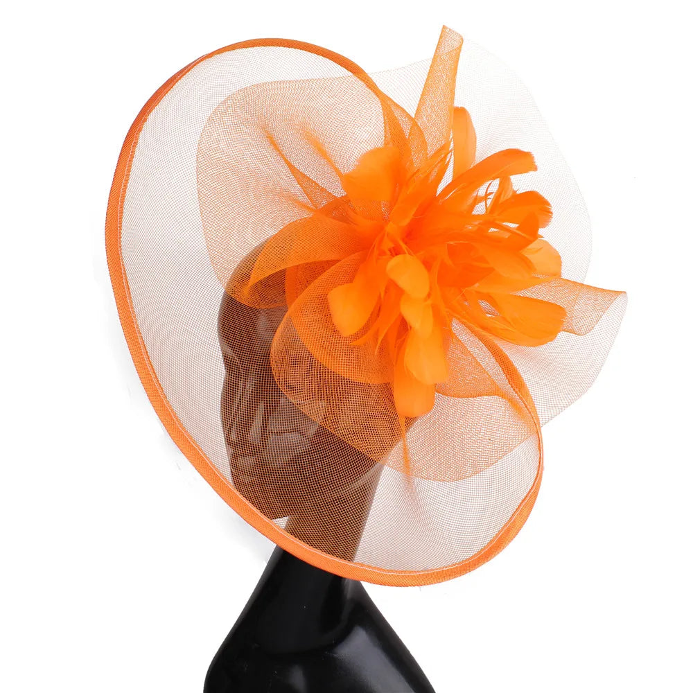 Purple Fascinator Hat for Women β Elegant Bow Headwear for Weddings, Kentucky Derby, Royal Ascot & Bridal Events