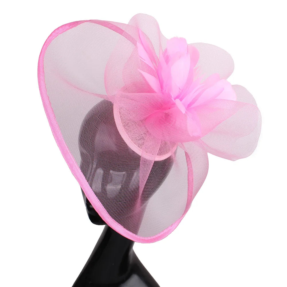 Purple Fascinator Hat for Women β Elegant Bow Headwear for Weddings, Kentucky Derby, Royal Ascot & Bridal Events