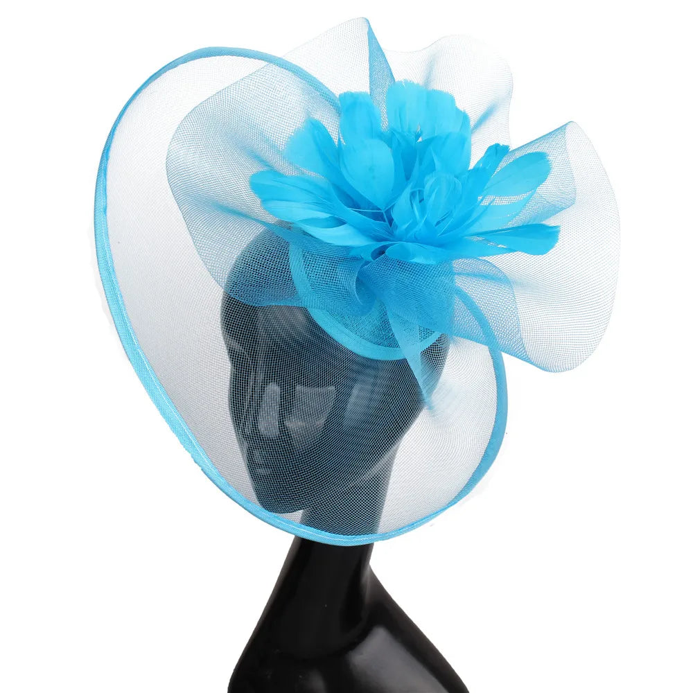 Purple Fascinator Hat for Women β Elegant Bow Headwear for Weddings, Kentucky Derby, Royal Ascot & Bridal Events