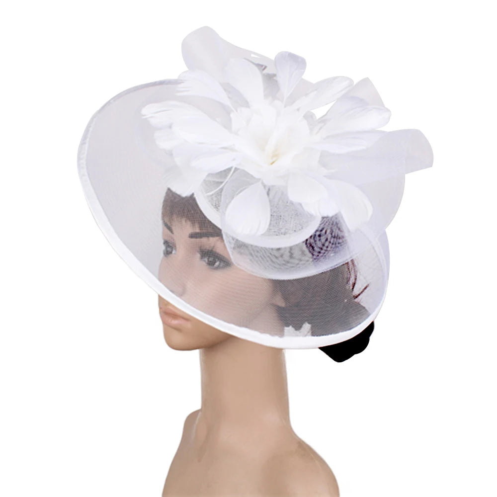 Purple Fascinator Hat for Women β Elegant Bow Headwear for Weddings, Kentucky Derby, Royal Ascot & Bridal Events