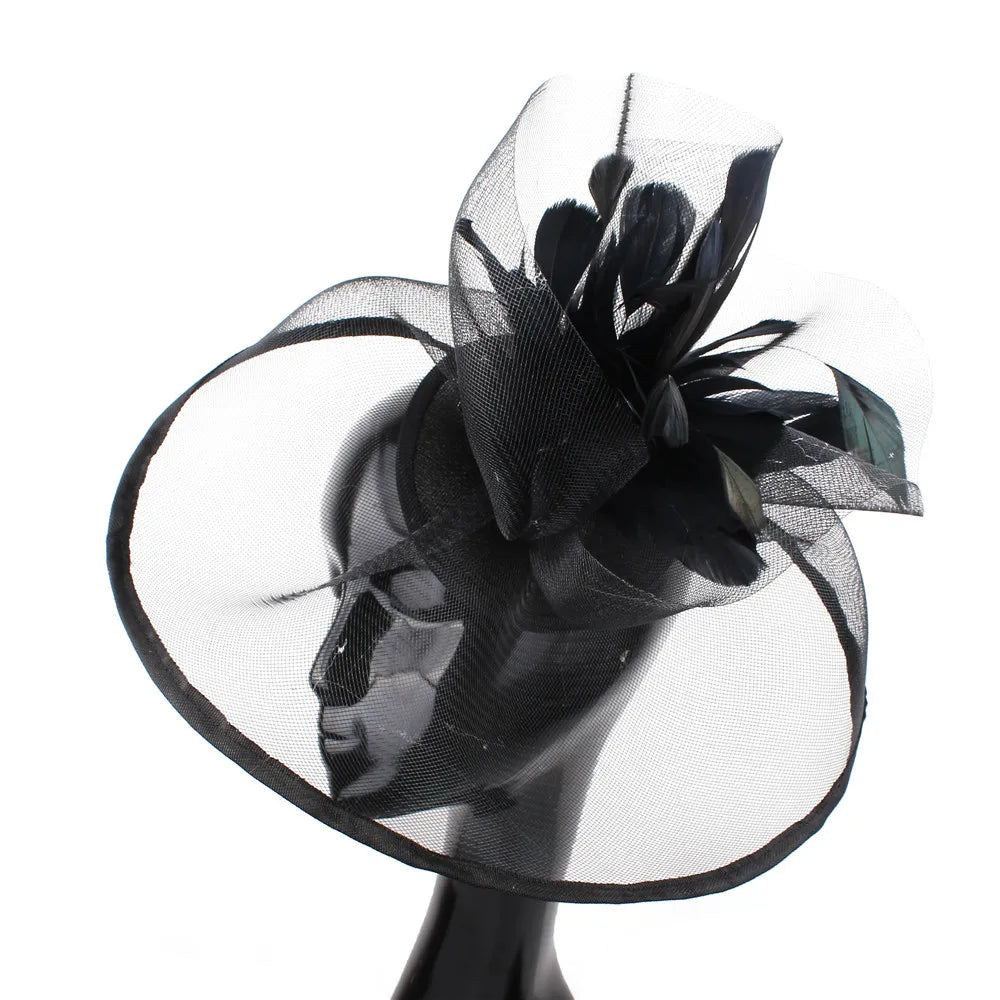Purple Fascinator Hat for Women β Elegant Bow Headwear for Weddings, Kentucky Derby, Royal Ascot & Bridal Events