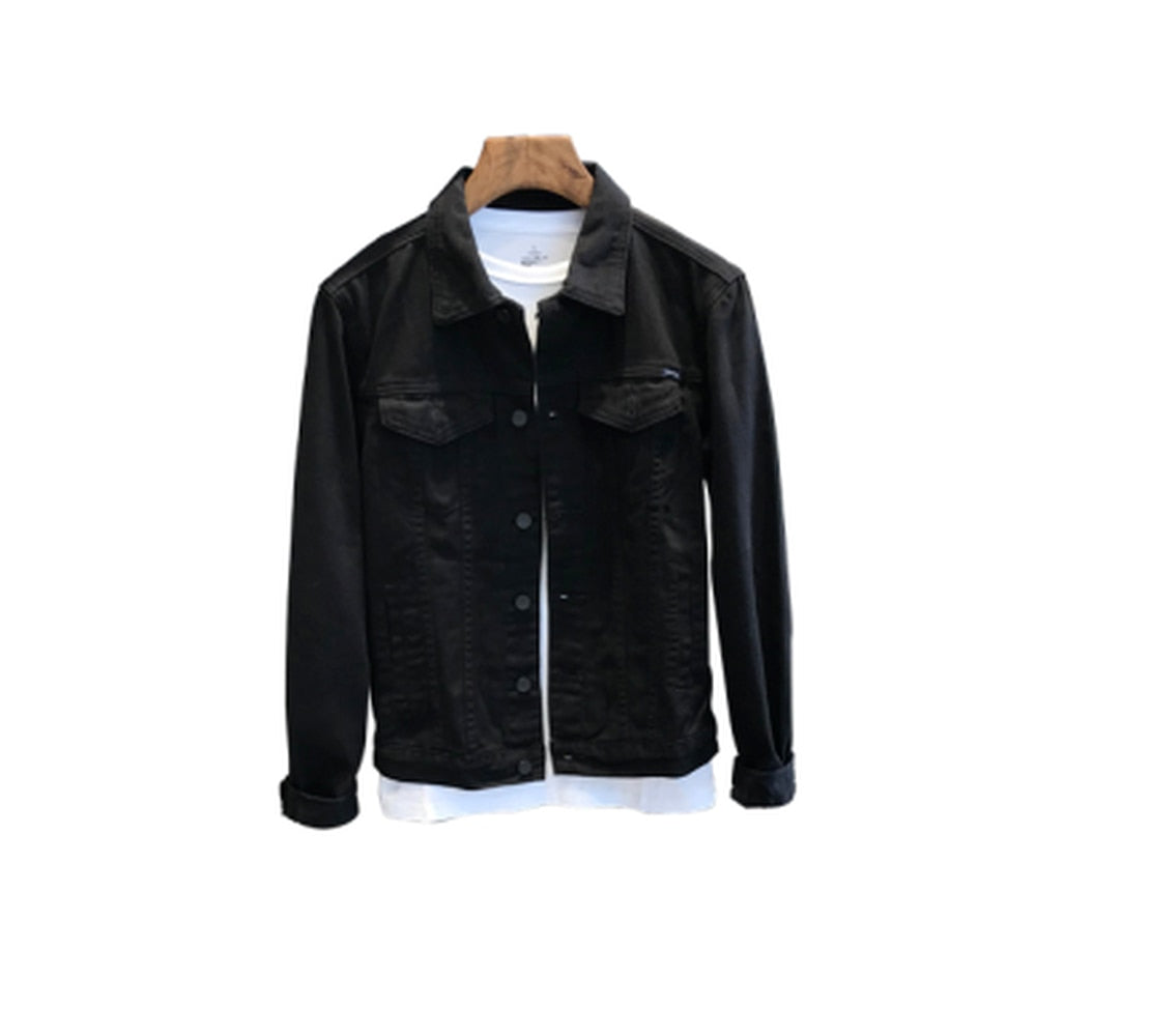 Turn Down Collar Velo Jacket