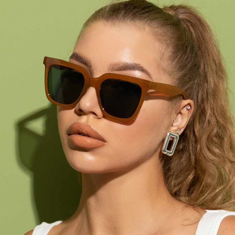 Square Rectangle Women's Sunglasses
