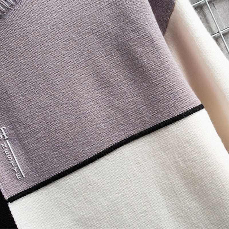 Sweater Round Collar Sweater