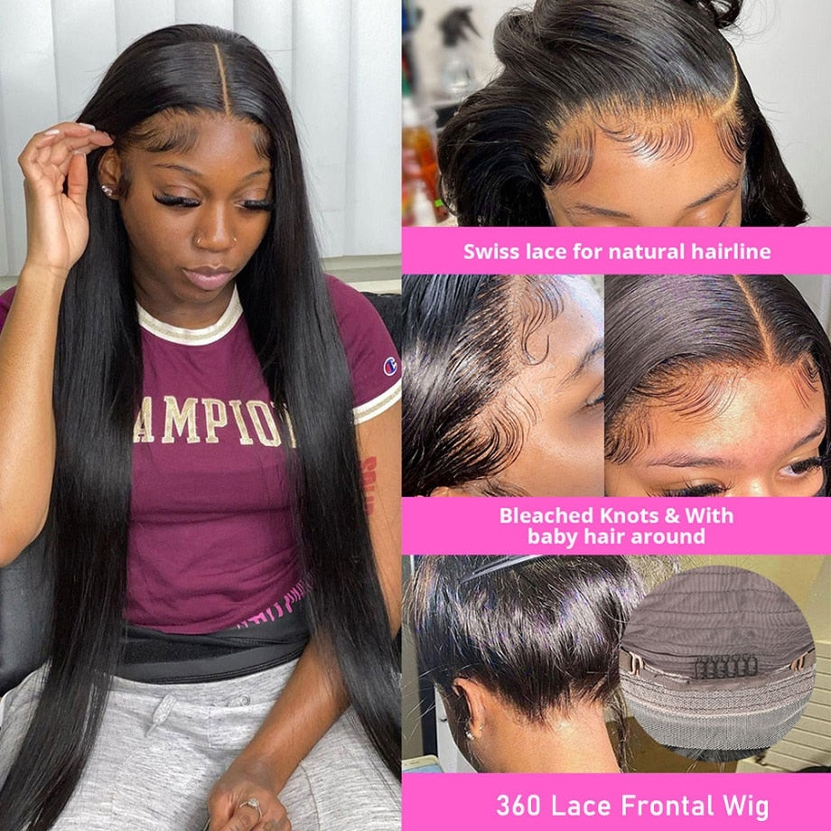 Straight Soft Brazilian Human Hair Wig