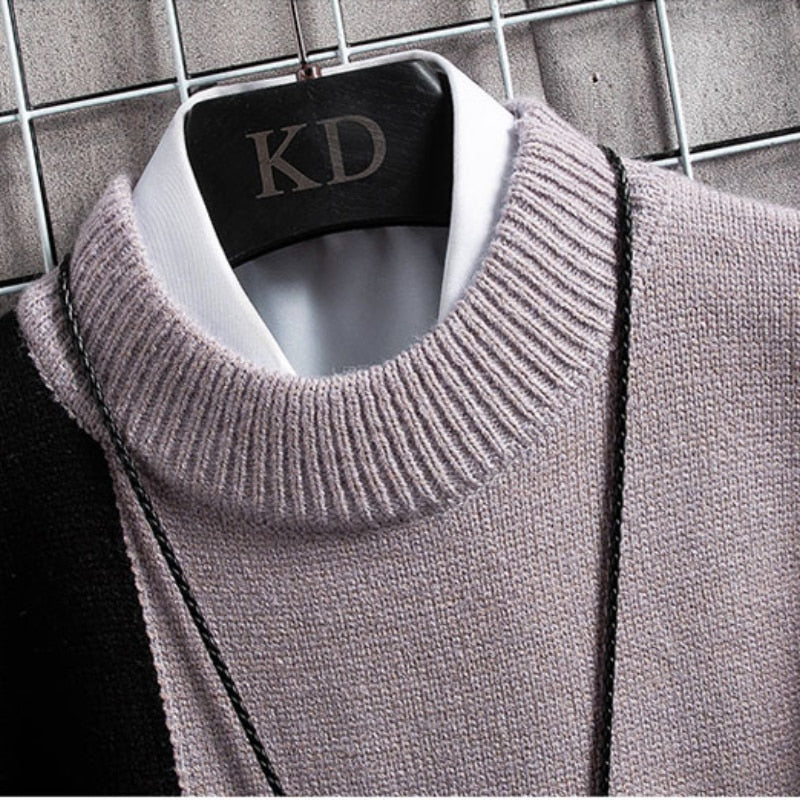 Sweater Round Collar Sweater