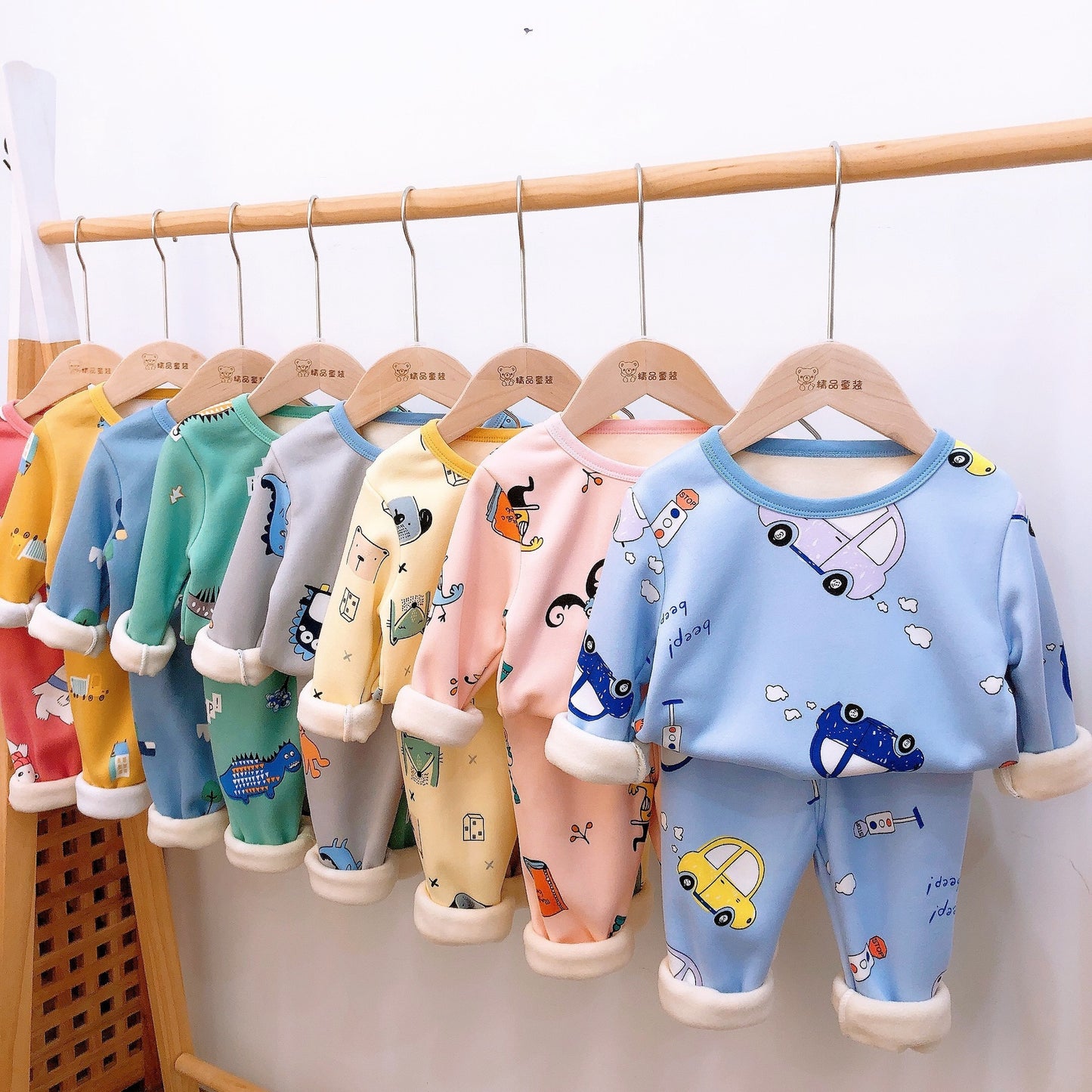 Warm Pajamas Set for Baby Boy