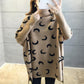 One Size Turtleneck cape moon Sweater for Women