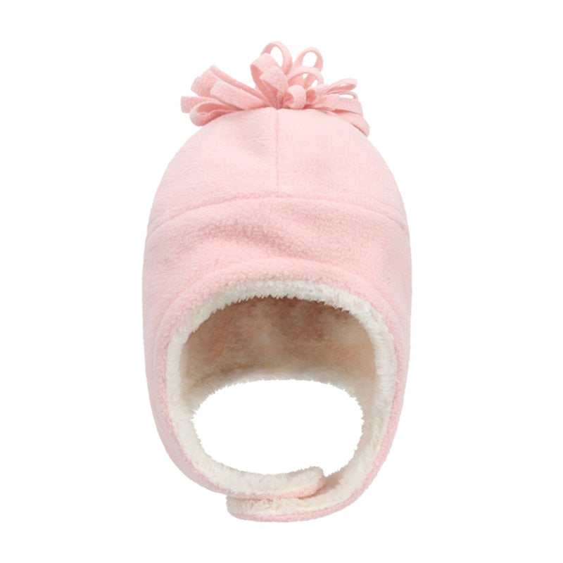 Thick Earflap Hat for Toddler Newborn