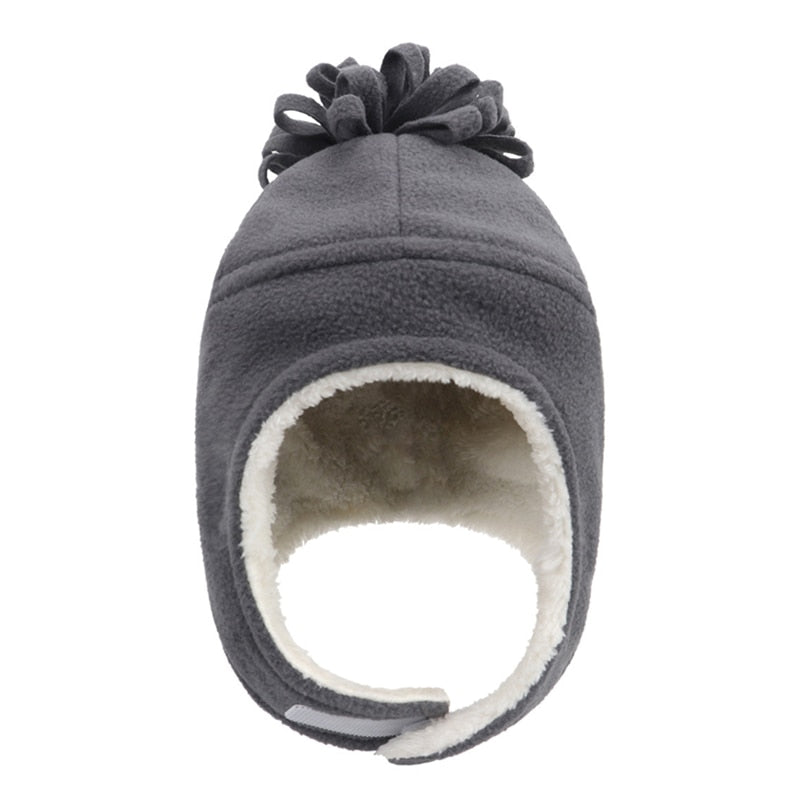 Thick Earflap Hat for Toddler Newborn
