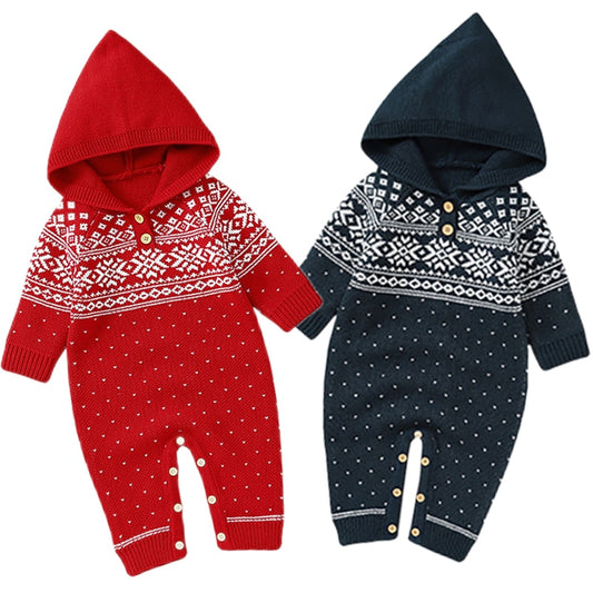 Christmas Knitted Jumpsuits for Toddler