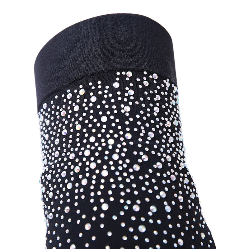 Over The Knee High Thigh Sock Boots