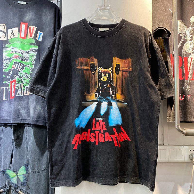 Heavy Fabric High-Quality Oversize T-Shirt Vintage Top