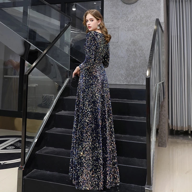 Elegant Formal Gown Evening Party Dress