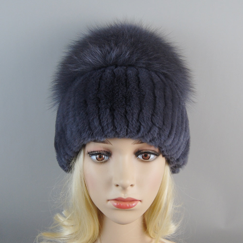 Fur Warm Beanies Hat