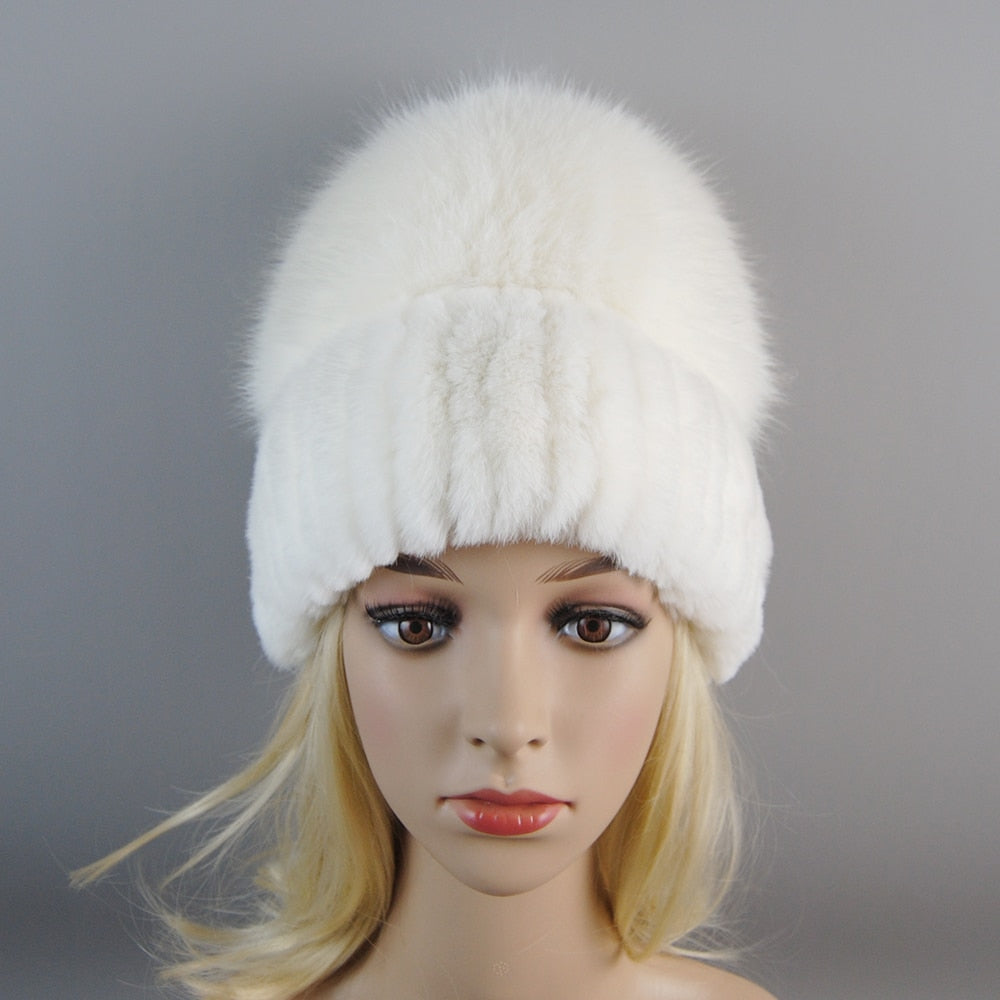 Fur Warm Beanies Hat