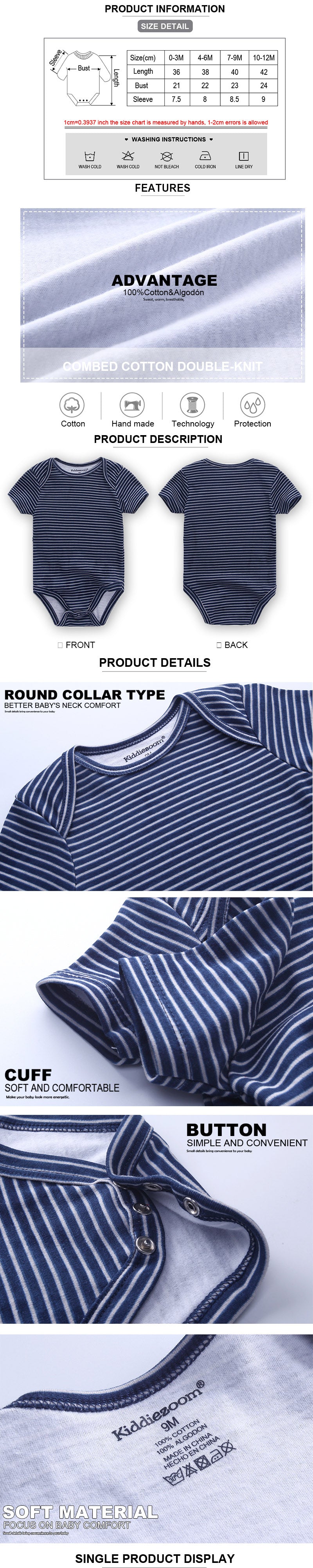 Cotton Baby Clothing Sets|