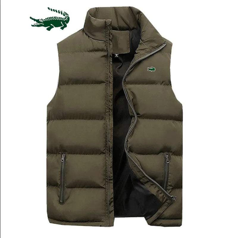 Mens Vest Jacket Warm Sleeveless Jackets