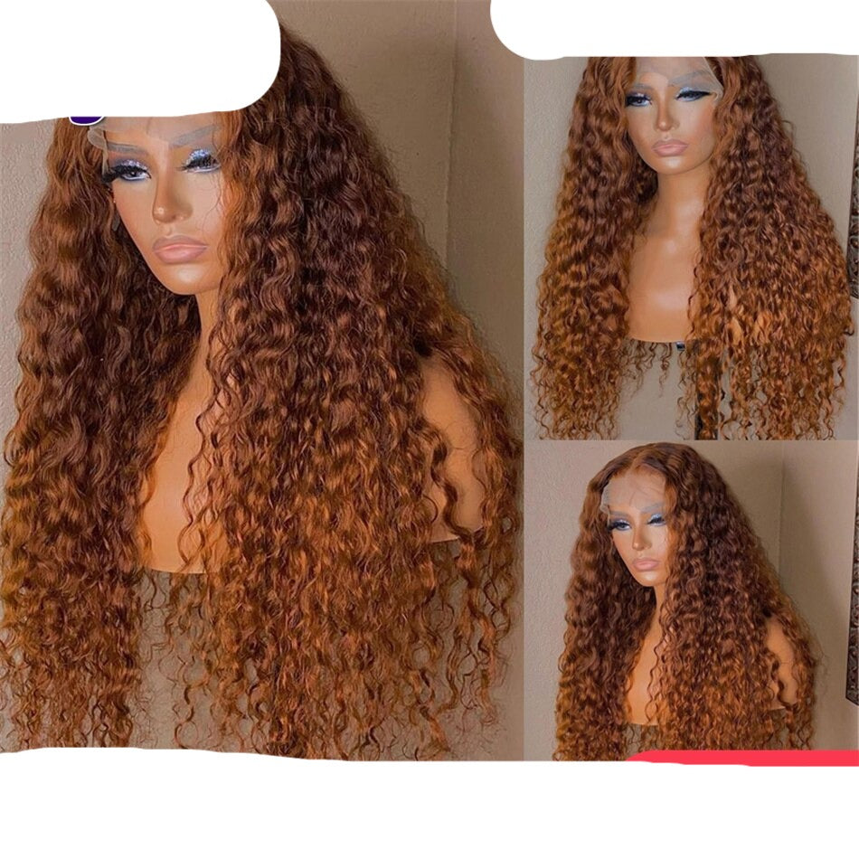 Deep Curly Brazilian Human Hair Wig