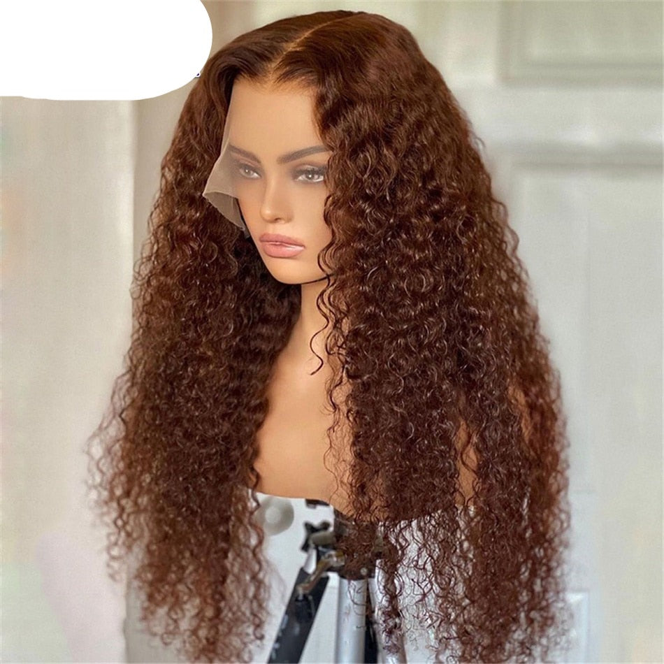 Deep Curly Brazilian Human Hair Wig